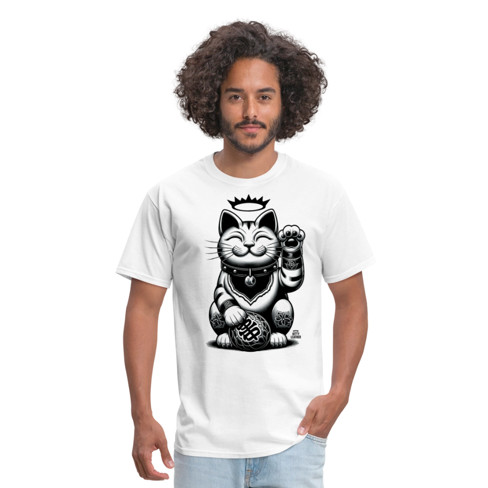 Lucky Neko Classic T-Shirt - white