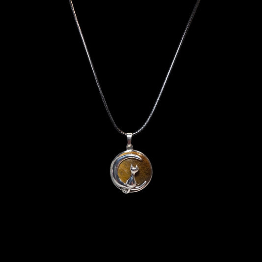 Kitty Moon Pendant