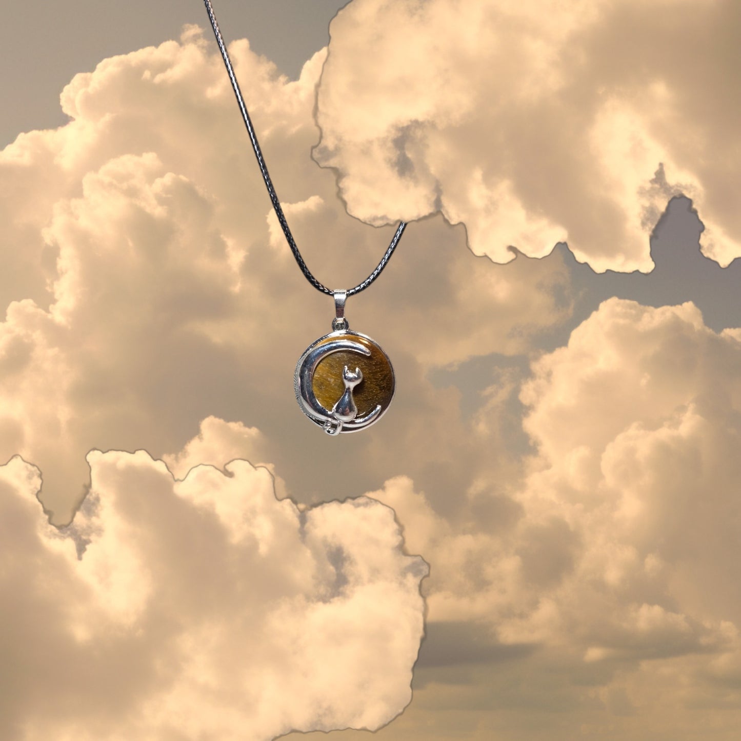 Kitty Moon Pendant