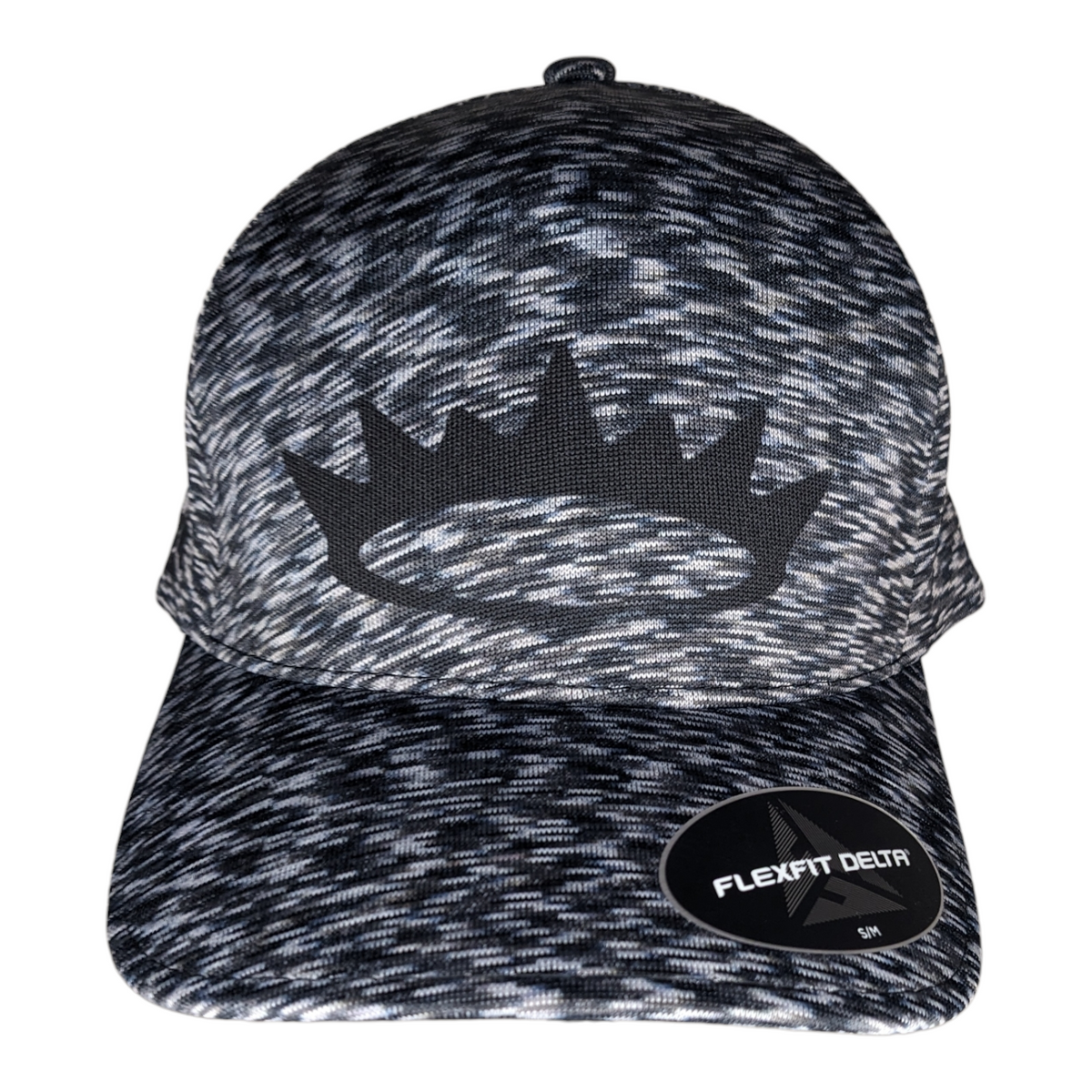 Crown Logo Hat (Black And White Woven Pattern)