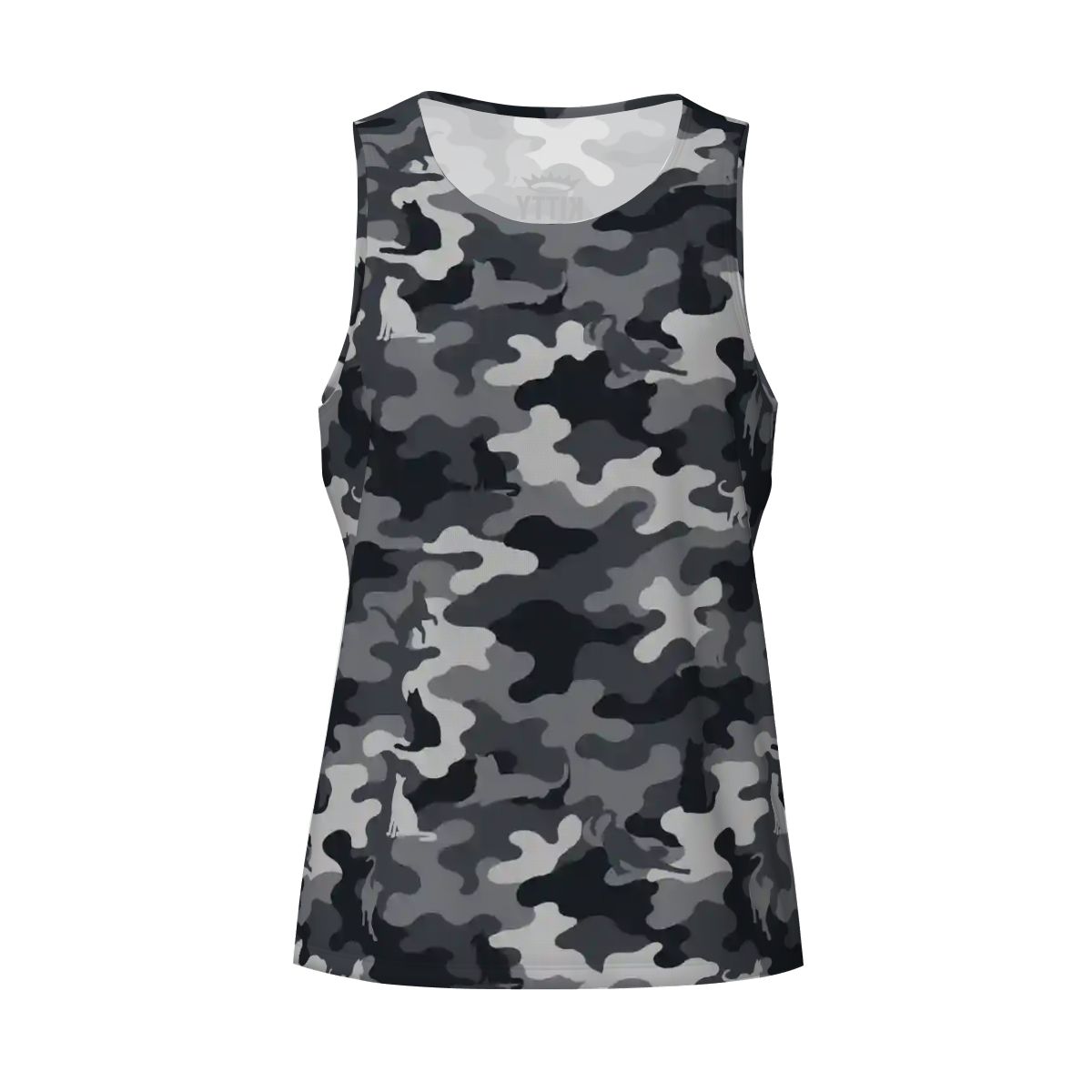 Cat Camo Tank Top | Kitty Leather