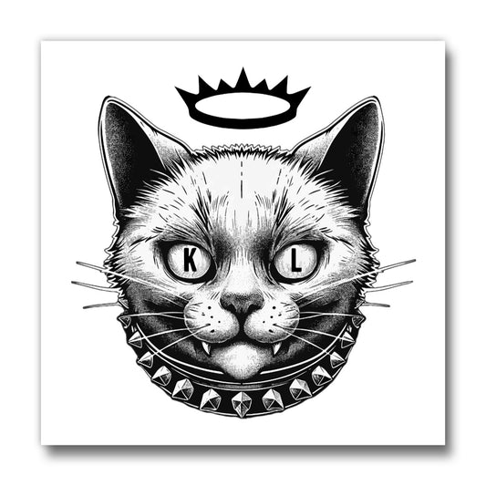 Kitty Leather Magnets