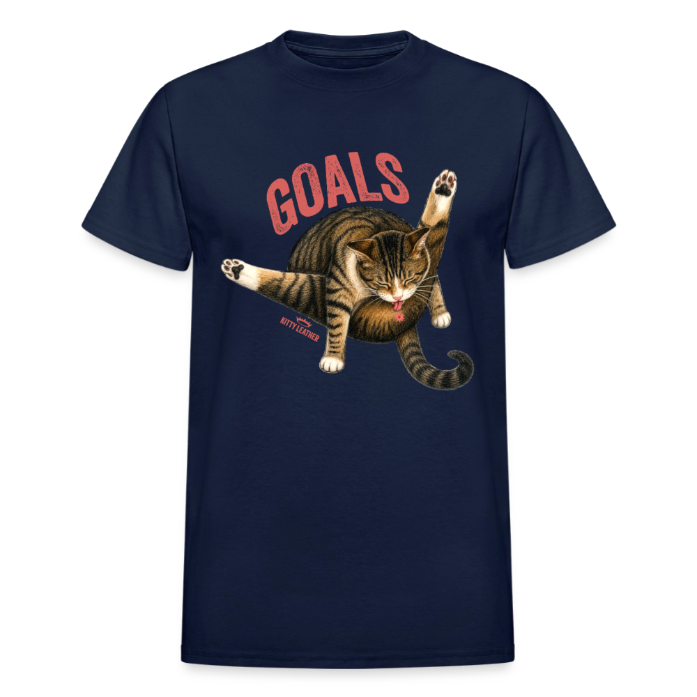 Kitty Leather | Goals | T-Shirt - navy