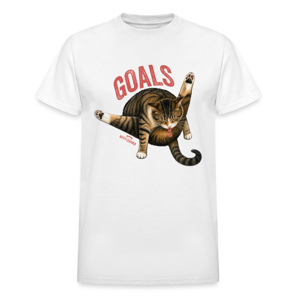 Kitty Leather | Goals | T-Shirt - white