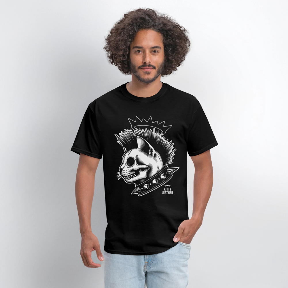 Kitty Skull-Hawk Shirt - black