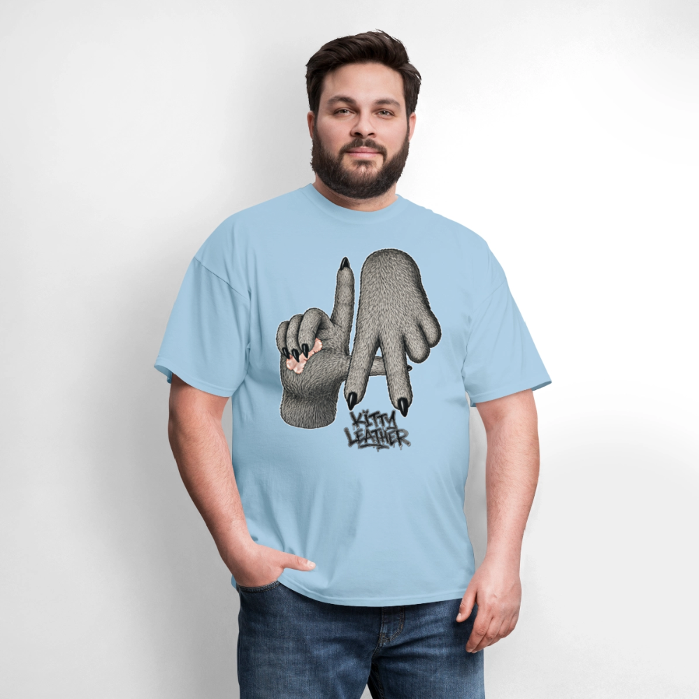 Kitty Leather LA - Hands Shirt - powder blue