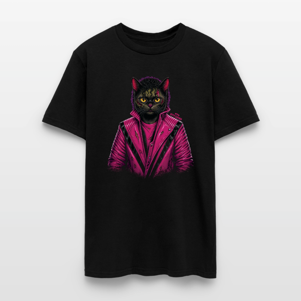 Thriller Kitty T-Shirt | Halloween Shirts | Kitty Leather - black