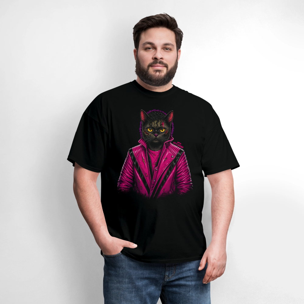 Thriller Kitty T-Shirt | Halloween Shirts | Kitty Leather - black