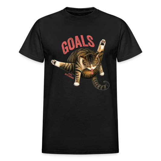 Kitty Leather | Goals | T-Shirt - black
