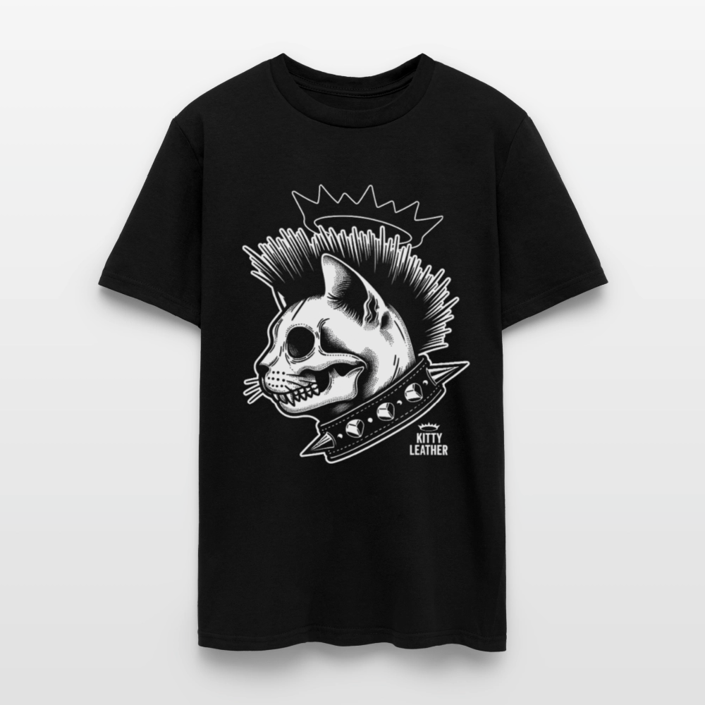Kitty Skull-Hawk Shirt - black