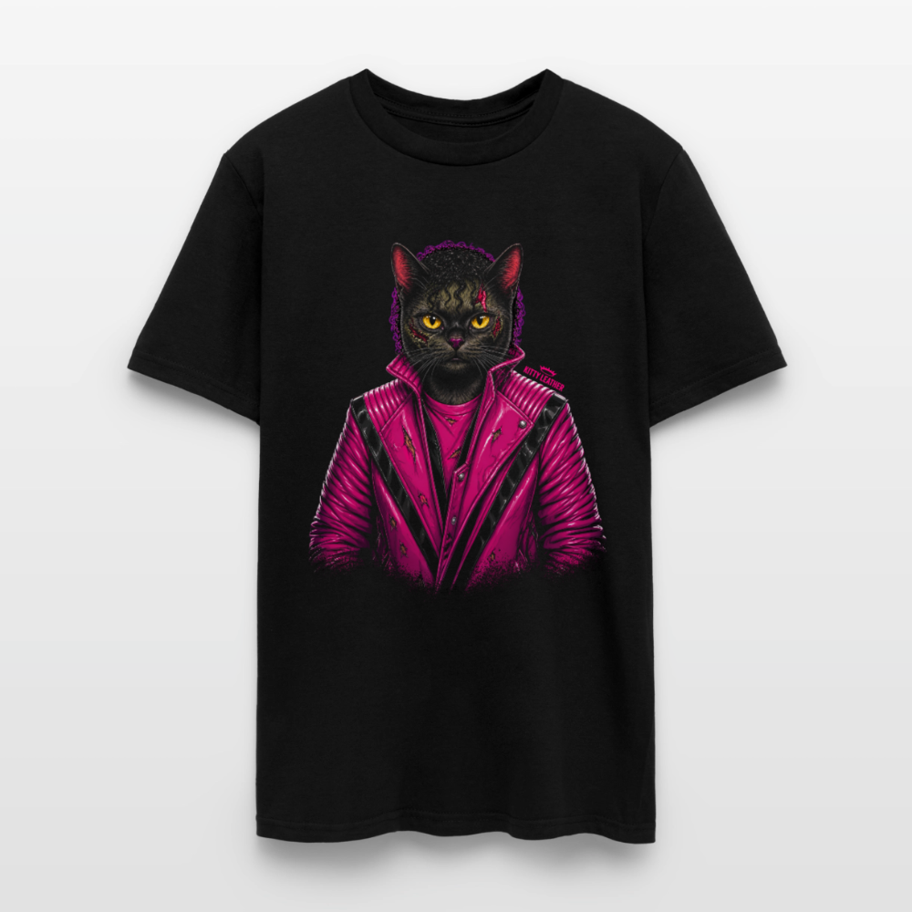 Thriller Kitty T-Shirt | Halloween Shirts | Kitty Leather - black