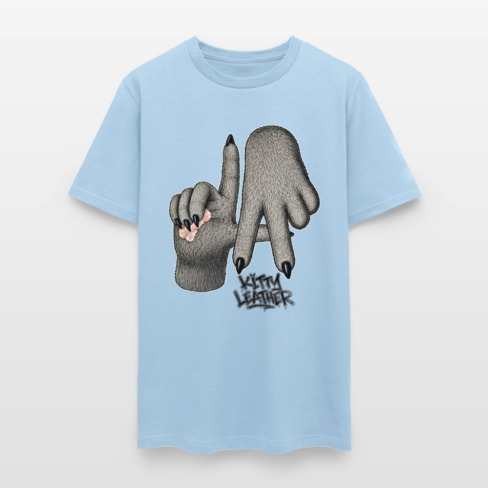 Kitty Leather LA - Hands Shirt - powder blue
