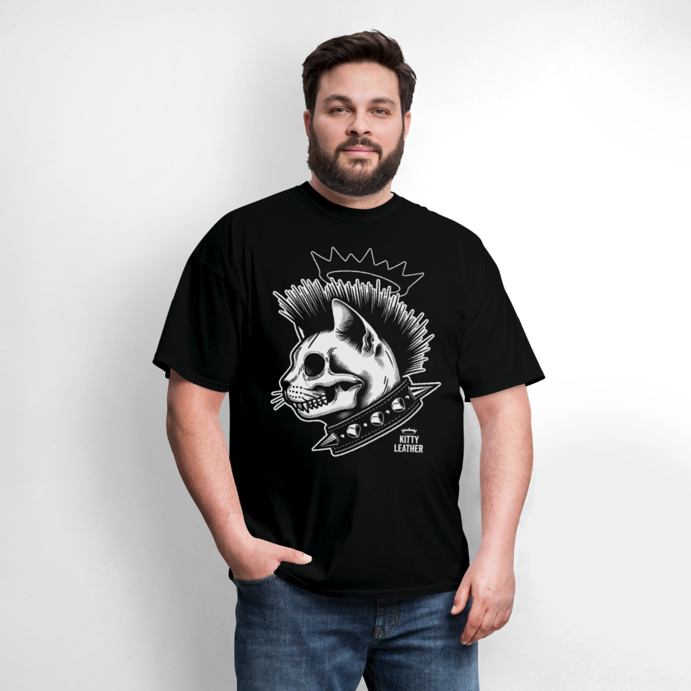 Kitty Skull-Hawk Shirt - black