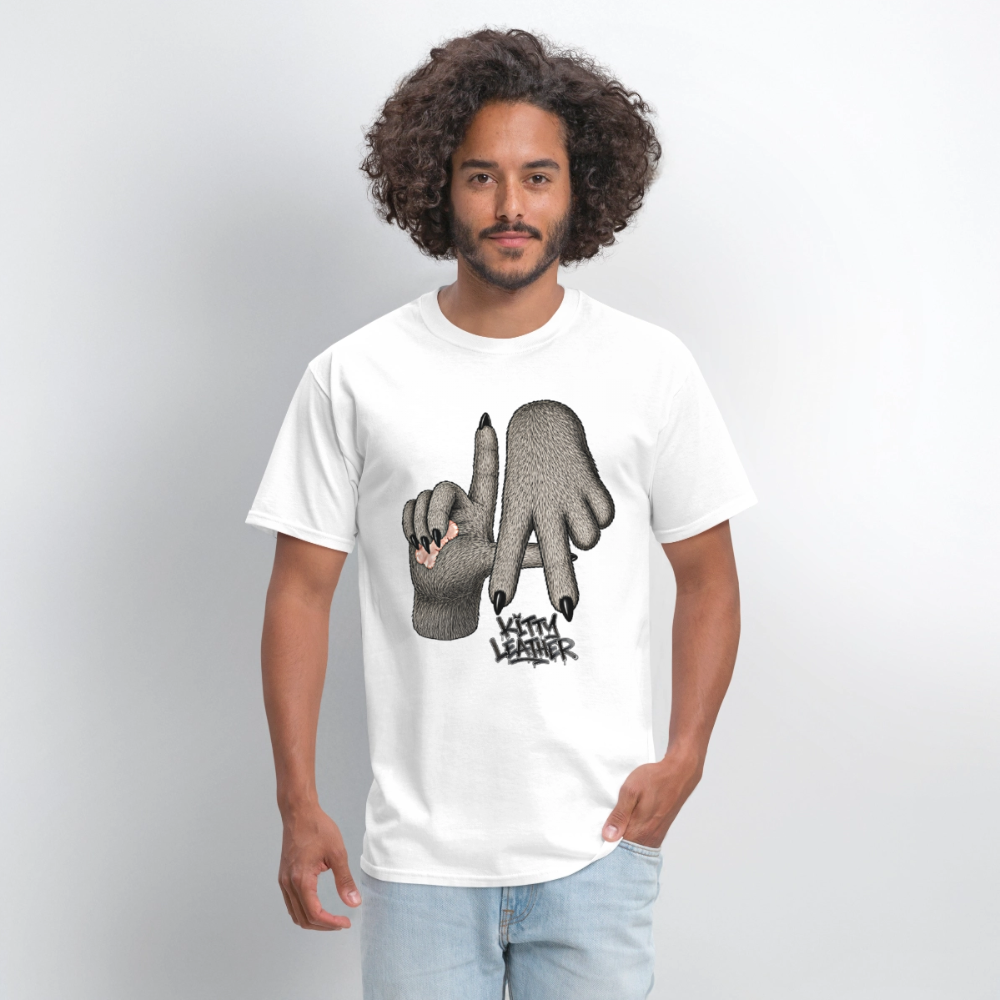 Kitty Leather LA - Hands Shirt - white