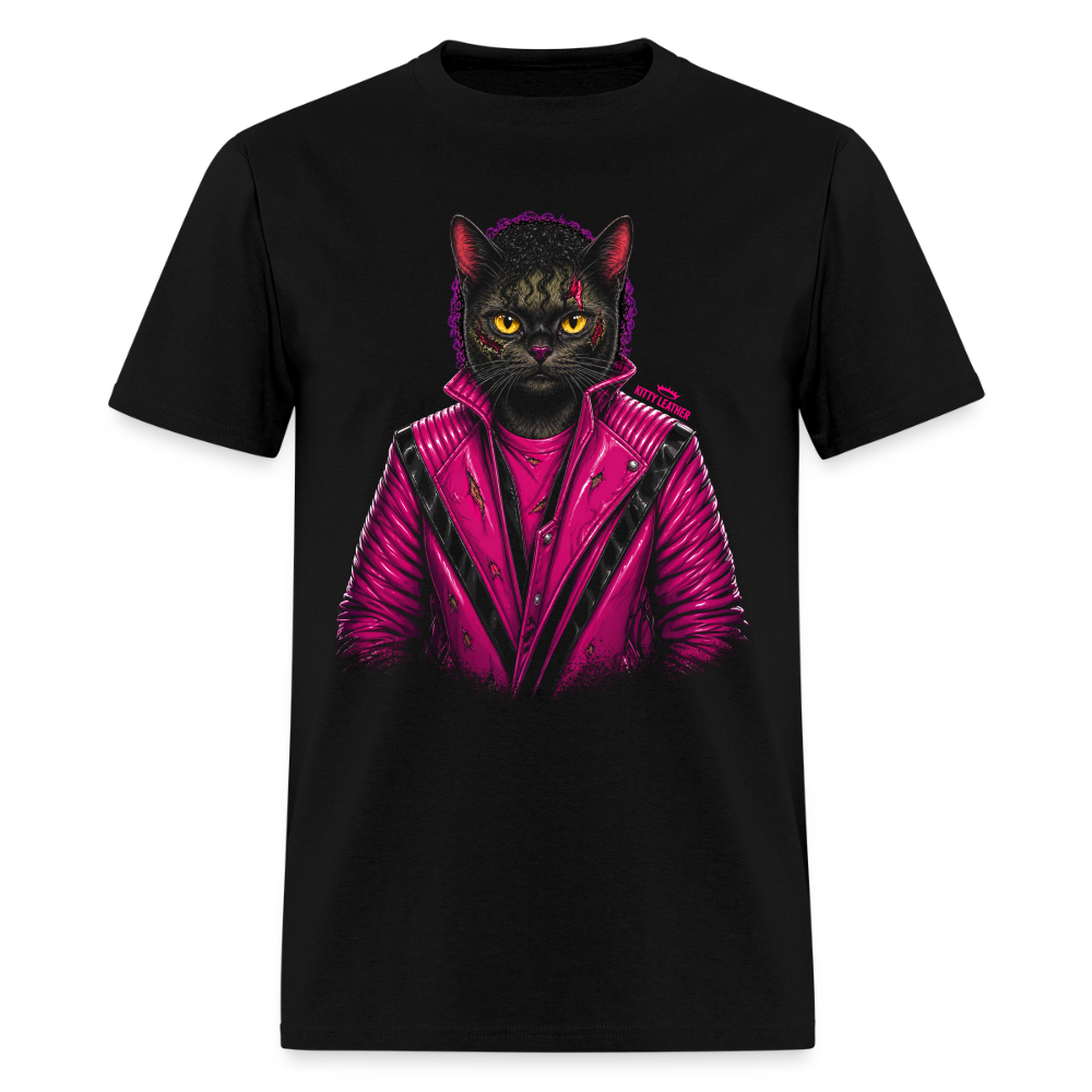 Thriller Kitty T-Shirt | Halloween Shirts | Kitty Leather - black