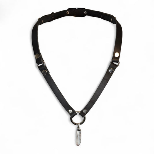 Leather Harness Necklace