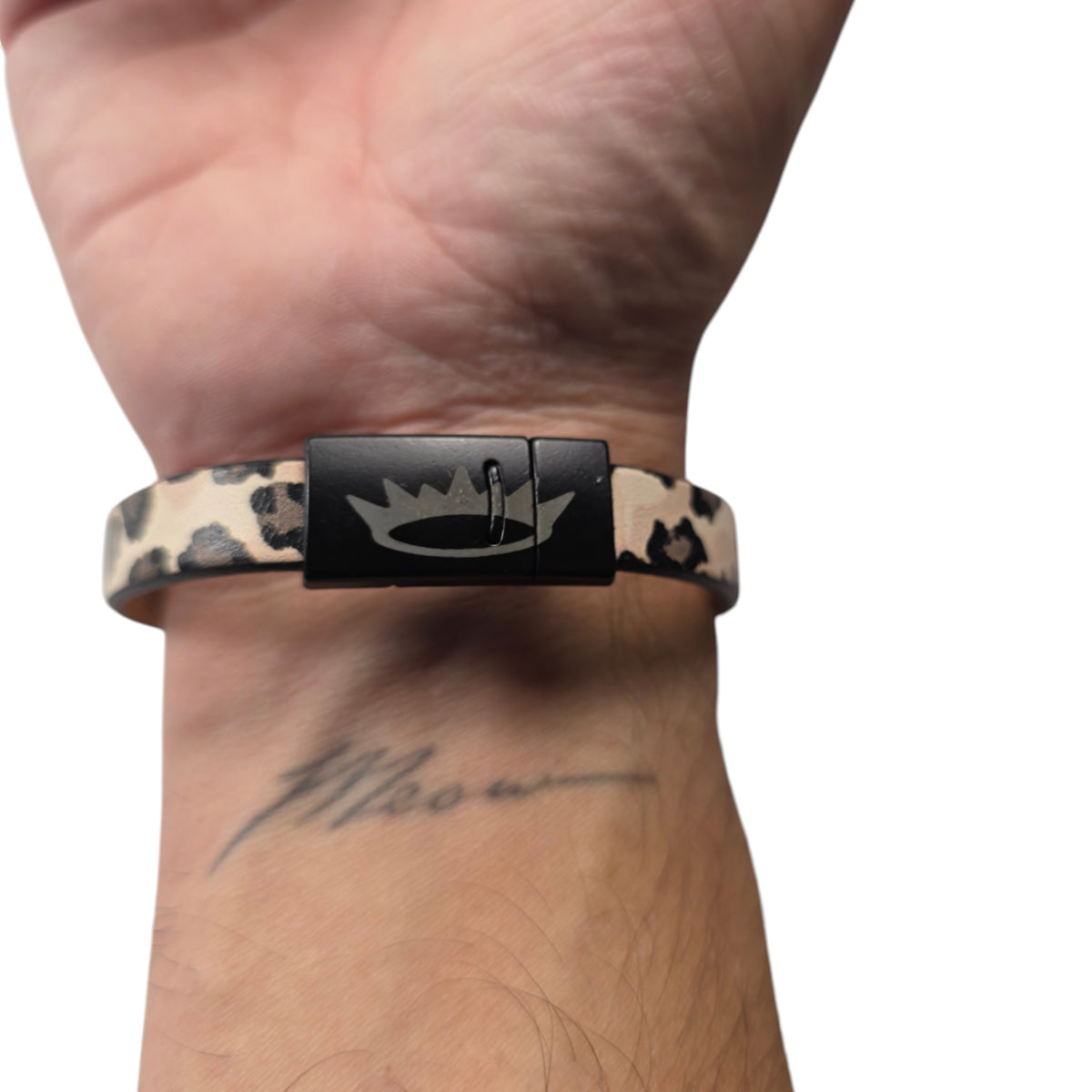 New Snow Leopard | Leather Bracelet | Kitty Leather