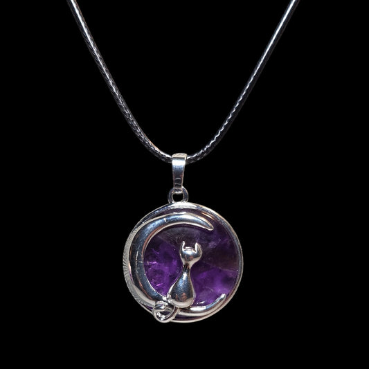 Kitty Moon Pendant