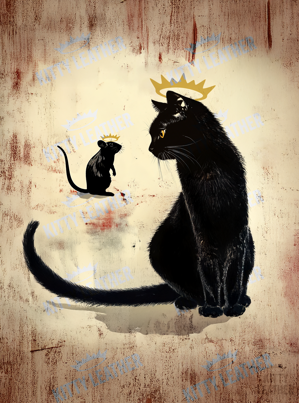 Cat and Mouse 8x10 Print