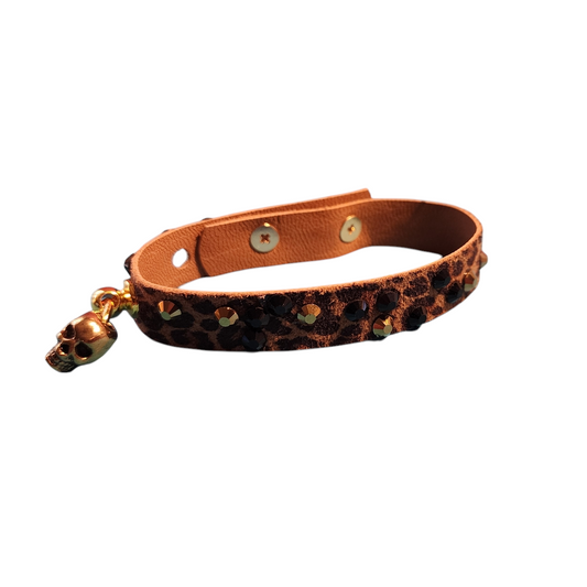 Leopard Kitty Bracelet